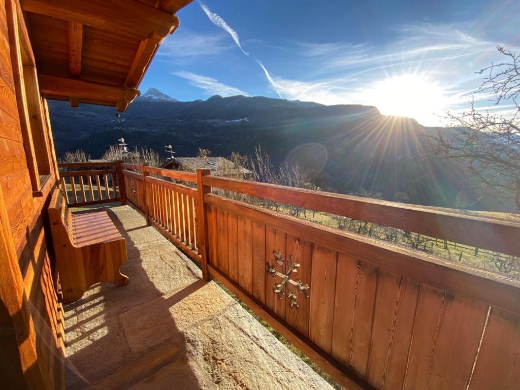Chalet Gorret Torgnon Extérieur photo